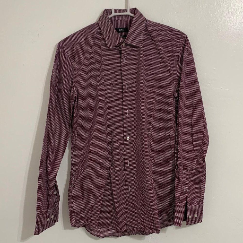 Men's Hugo Boss Dress Shirt, Size L